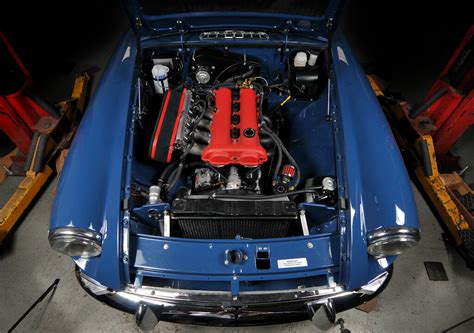 The original MG engine was not built to sustain speeds of 75 miles per hour for extended periods of time. . Mgb engine swap
